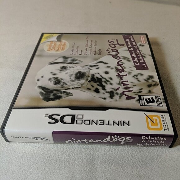 Nintendo DS Nintendogs Dalmatian & Friends Limited Edition CIB 2006 E Game WORKS - Picture 4 of 7